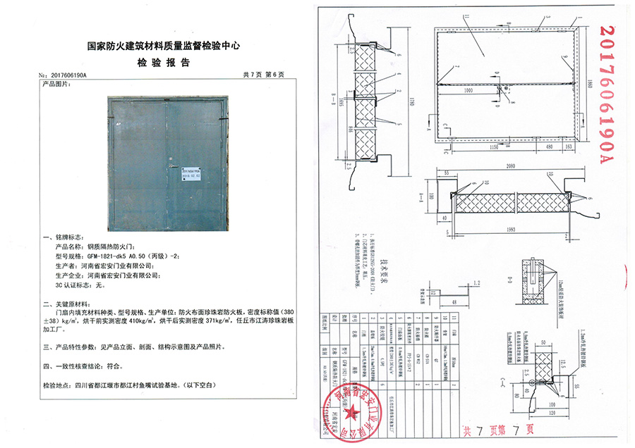 钢质防火门价格